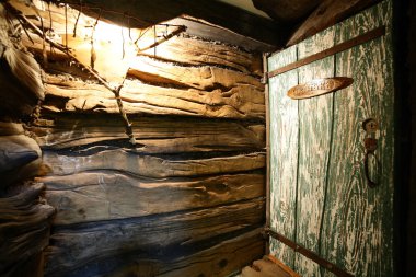 Rus Ahşap sauna iç