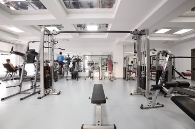 spor salonu ile özel ekipman, boş