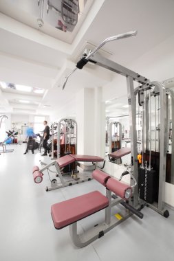spor salonu ile özel ekipman, boş