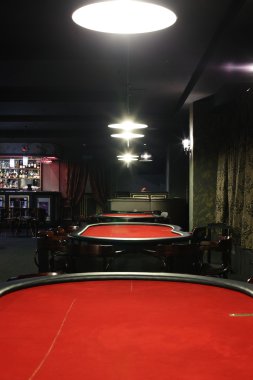 donker interieur van Europese casino