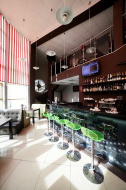 modern restoran güzel iç