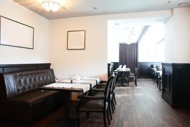 modern restoran güzel iç