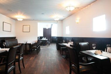 modern restoran güzel iç