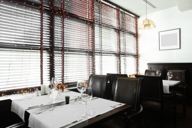 modern restoran güzel iç