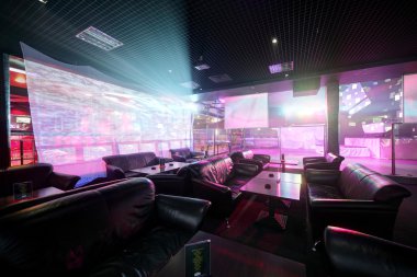 Avrupa tarzı modern gece kulübü