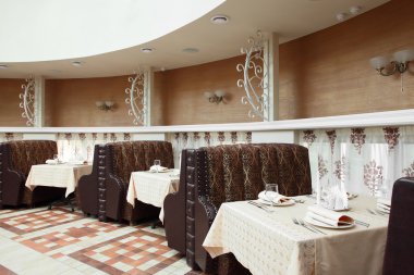 modern restoran güzel iç