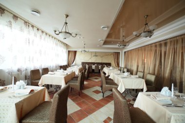 modern restoran güzel iç