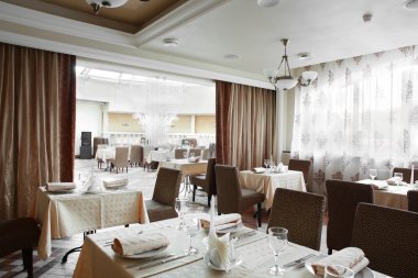 modern restoran güzel iç