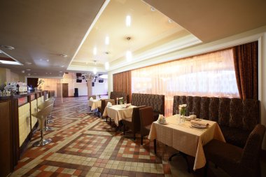 modern restoran güzel iç