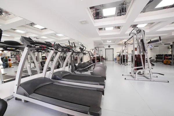 Gym with special equipment, empty — Stock Photo, Image