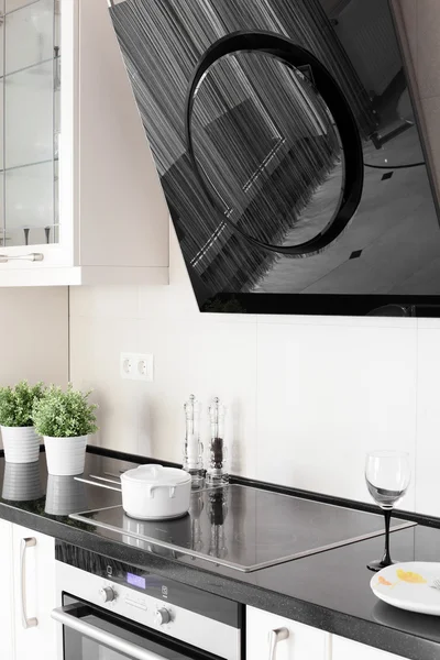 Moderne keuken met stijlvol meubilair — Stockfoto