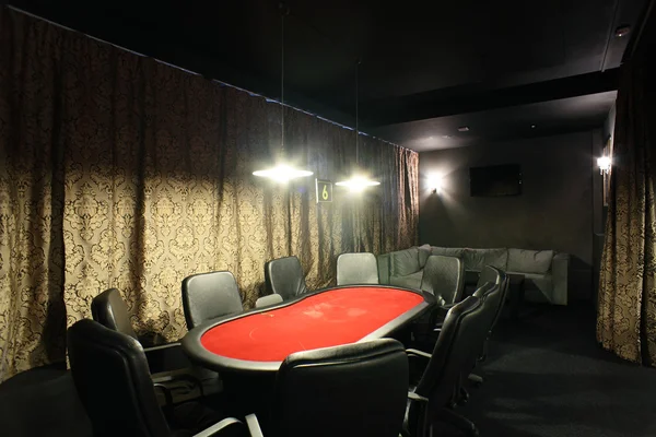 donker interieur van Europese casino