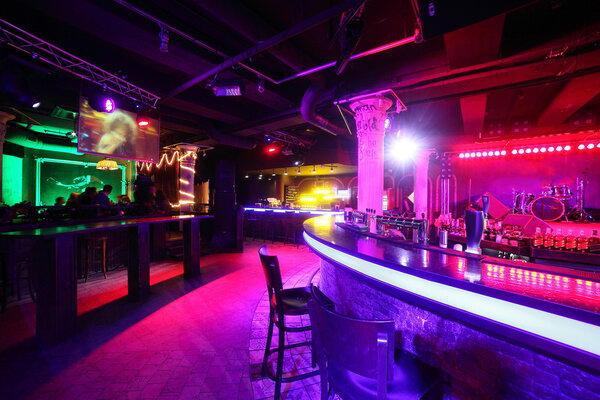 modern night club in european style