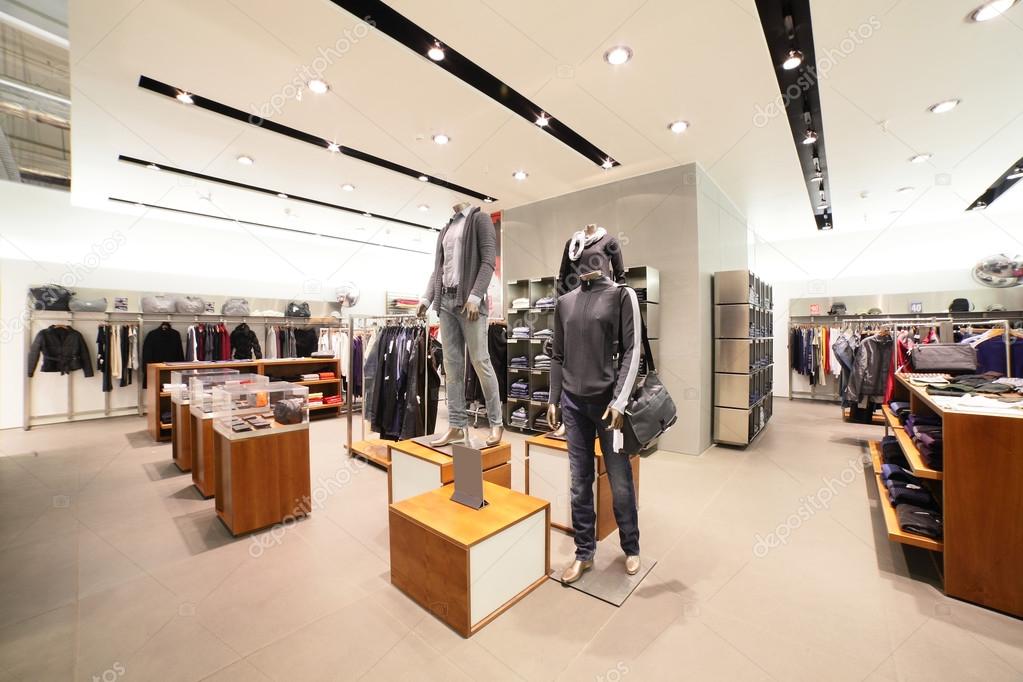European clothing store with huge collection Stock Photo fiphoto 36668775