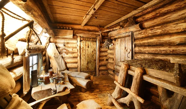 Rus Ahşap sauna iç