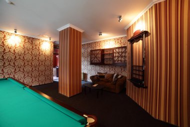 İç modern ve güzel Bilardo
