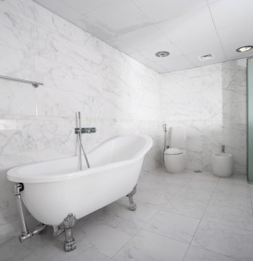 iç Avrupa tarzı modern tuvalet