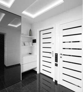 aydınlık koridor ev iç