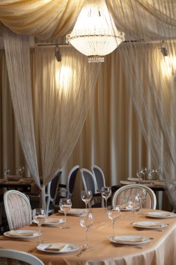 parlak renklerde Avrupa Restoran