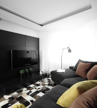 parlak iç oturma odası