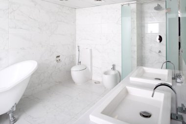 iç Avrupa tarzı modern tuvalet