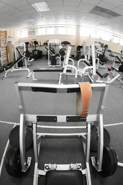 Modern european sport gym without people — Stock Photo, Image