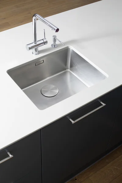 Interior of modern european kitchen — Stock Photo, Image