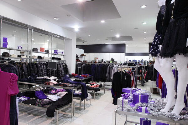 новый интерьер магазина тканей
