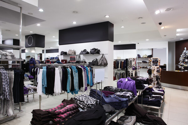 новый интерьер магазина тканей
