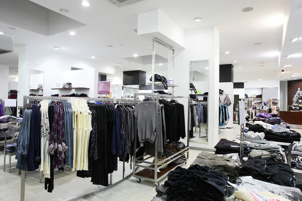 новый интерьер магазина тканей
