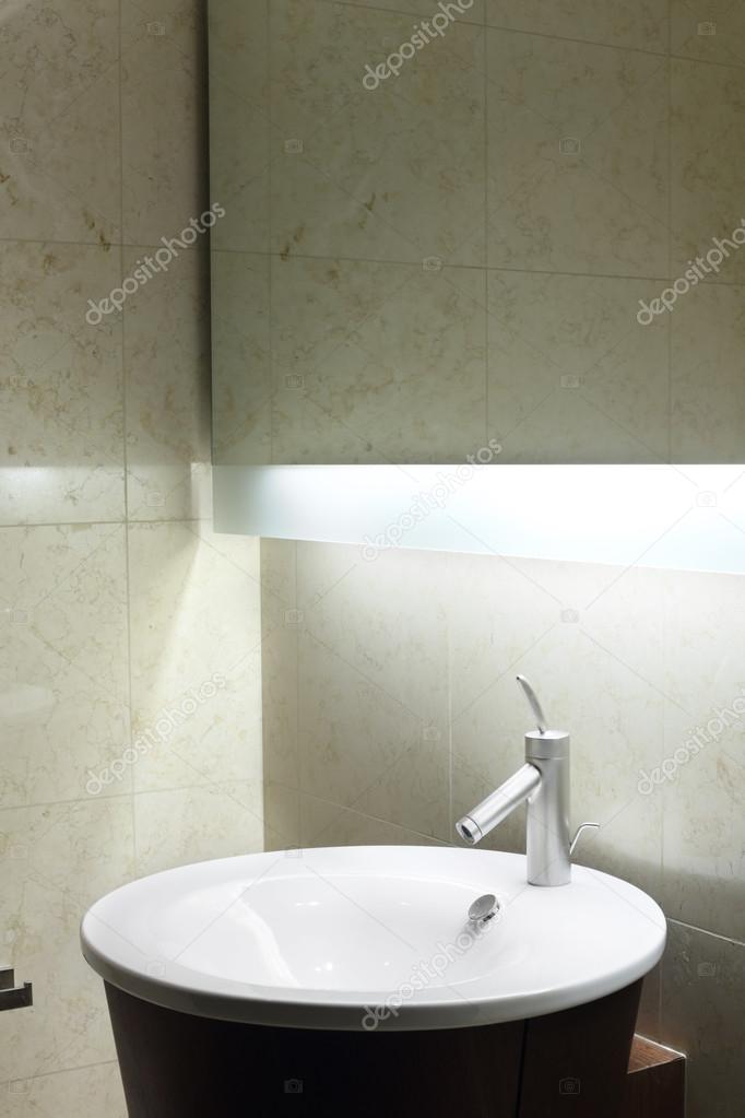 interior of modern toilet in european style
