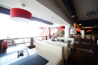 parlak renklerde Avrupa Restoran