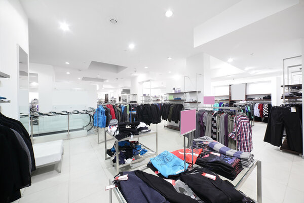 новый интерьер магазина тканей
