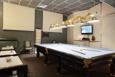 İç modern ve güzel Bilardo