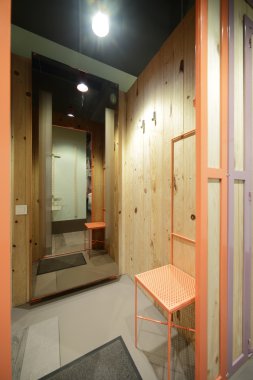 soyunma odası kumaş mağazasında iç