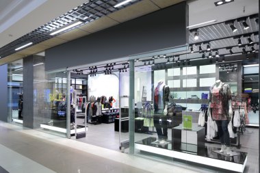 güzel Avrupa mağaza pencere