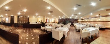 parlak renklerde Avrupa Restoran