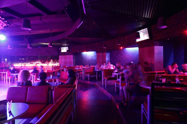 Beautiful european night club interior — Stock Photo, Image