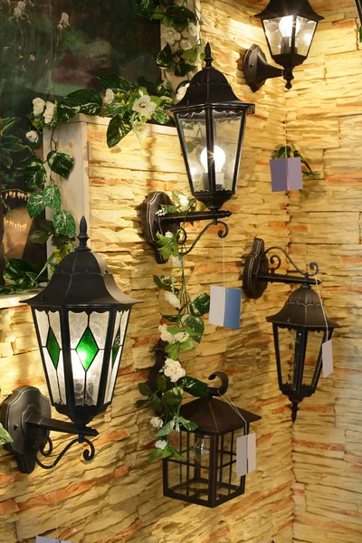Nuovissimo interno di lampade moderne — Foto Stock