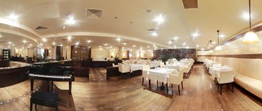 parlak renklerde Avrupa Restoran