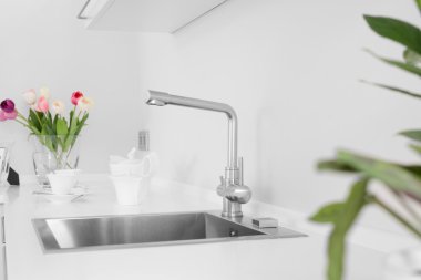 İç modern Avrupa mutfağı