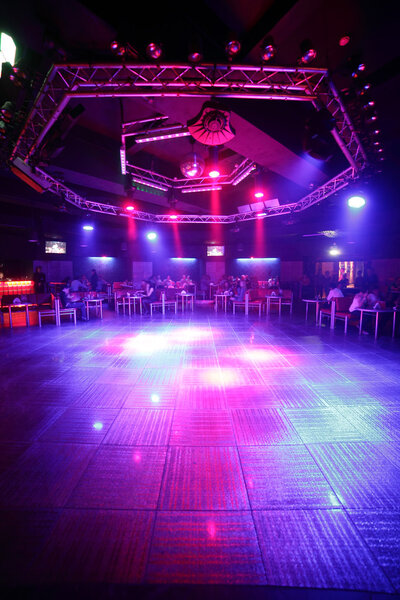 beautiful european night club interior