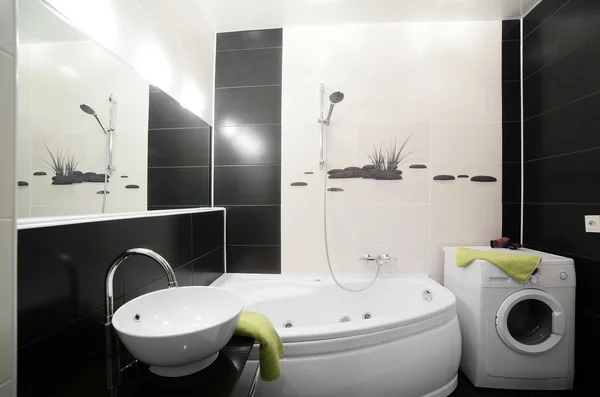 Interior dari toilet modern dalam gaya eropa — Stok Foto