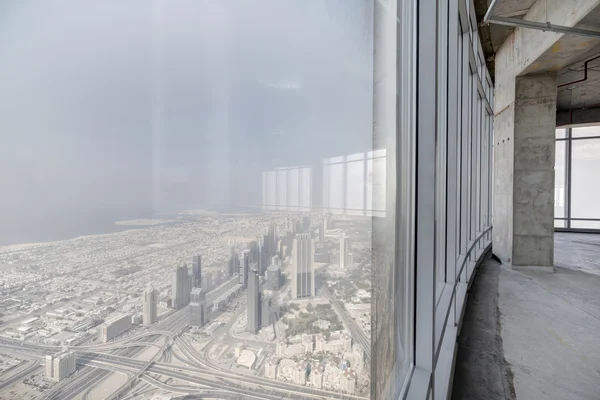 Ruwe concrete interieur op de top van dubai — Stockfoto