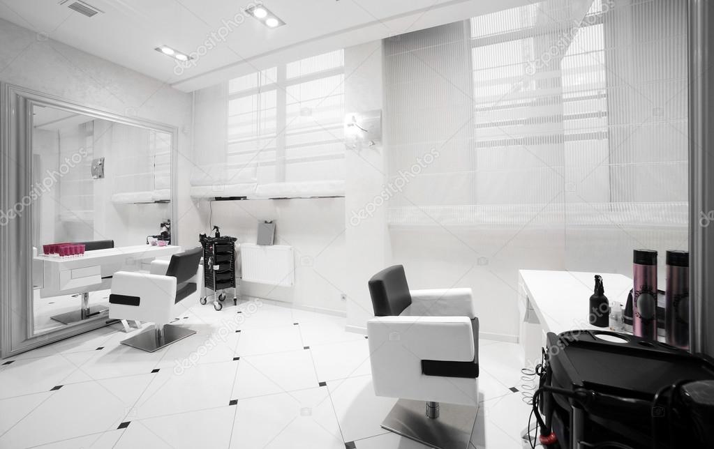 interior of modern beauty salon