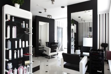 İç modern Güzellik Salonu