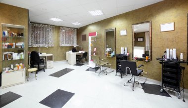 İç modern Güzellik Salonu