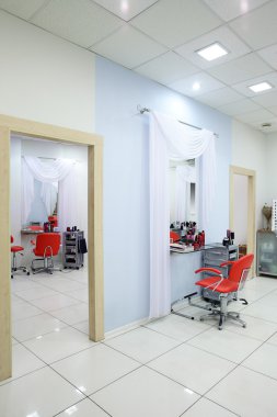 İç modern Güzellik Salonu