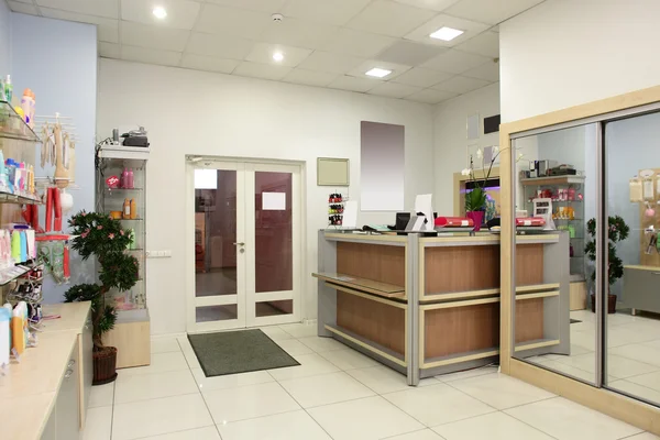 Interior of modern beauty salon — Stock Photo, Image