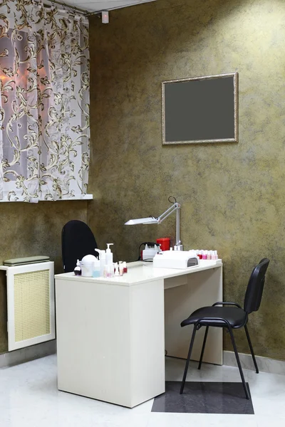 Wnętrze nowoczesne salon piękności — Zdjęcie stockowe